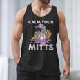 Calm Your Mitts Baseball Ice Cream Drip Crossed Bats Sport Men Tank Top Calm Your Mitts Baseball Ice Cream Drip Crossed Bats Sport Men Tank Top