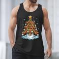 Christmas Baseball Tree Lights Xmas Men Tank Top Christmas Baseball Tree Lights Xmas Men Tank Top