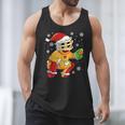 Christmas Gingerbread Man Baseball Player Catcher Men Tank Top Christmas Gingerbread Man Baseball Player Catcher Men Tank Top