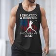 I Created Monster She Calls Me Dad Baseball Dad Men Tank Top I Created Monster She Calls Me Dad Baseball Dad Men Tank Top