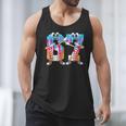 Dabbing Baseball Ice Cream Drip Number 67 Birthday Party Men Tank Top Dabbing Baseball Ice Cream Drip Number 67 Birthday Party Men Tank Top