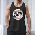 Dad Baseball Ball Vintage Groovy Baseball Daddy Fathers Day Men Tank Top Dad Baseball Ball Vintage Groovy Baseball Daddy Fathers Day Men Tank Top