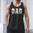 Dad Baseball The Man The Myth The Legend Daddy Father's Day Men Tank Top
