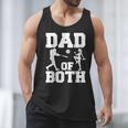 Dad Of Both Gymnastics Baseball Dad Men Tank Top Dad Of Both Gymnastics Baseball Dad Men Tank Top