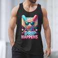 Drip Happens Baseball Ice Cream Bat And Ball With Sunglasses Men Tank Top Drip Happens Baseball Ice Cream Bat And Ball With Sunglasses Men Tank Top
