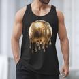 Dripping Gold Drip Baseball Game Day Player Coach Baller Men Tank Top Dripping Gold Drip Baseball Game Day Player Coach Baller Men Tank Top