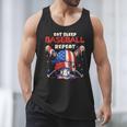 Eat Sleep Baseball Repeat Ice Cream Drip Crossed Bats Men Tank Top