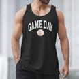 Game Day Baseball Player And Fan Graphic Men Tank Top