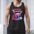 Game Kindergarten Baseball Ice Cream Drip On Back To School Men Tank Top