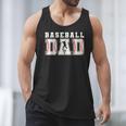 Groovy Baseball Dad Father Happy Fathers Day Sports Game Day Men Tank Top Groovy Baseball Dad Father Happy Fathers Day Sports Game Day Men Tank Top