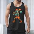 Halloween Baseball Skeleton Ice Cream Drip Baseball Boys Kid Men Tank Top