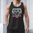 Happy 100 Days Of School Baseball Drip For Kids Teachers Men Tank Top Happy 100 Days Of School Baseball Drip For Kids Teachers Men Tank Top
