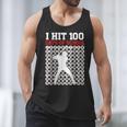 I Hit 100 Days Of School Baseball 100 Day Of School Men Tank Top I Hit 100 Days Of School Baseball 100 Day Of School Men Tank Top