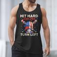 Hit Hard Run Fast Turn Left Baseball Cream Drip Crossed Bats Men Tank Top Hit Hard Run Fast Turn Left Baseball Cream Drip Crossed Bats Men Tank Top