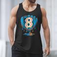 Ice Cream Baseball Glove 8th Birthday Edition Men Tank Top