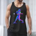 Ice Cream Drip Melting Baseball Bat Player Baseball Dad Men Tank Top Ice Cream Drip Melting Baseball Bat Player Baseball Dad Men Tank Top