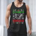 I'Ll Be Home For Christmas Baseball Xmas Men Tank Top