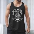I'Ll Be Waiting For You At Home Baseball Catcher Men Tank Top