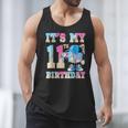 It's My 11th Birthday Baseball Ice Cream Drip Theme Men Tank Top It's My 11th Birthday Baseball Ice Cream Drip Theme Men Tank Top