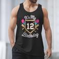 It's My 12th Birthday Baseball Fan Celebration Men Tank Top It's My 12th Birthday Baseball Fan Celebration Men Tank Top