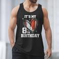 It's My 8th Birthday Baseball Football Heart 8 Year Old Men Tank Top It's My 8th Birthday Baseball Football Heart 8 Year Old Men Tank Top
