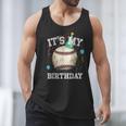 Its My Birthday Vintage Baseball Celebration For Men Kids Men Tank Top
