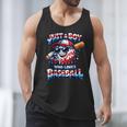 Just A Boy Who Loves Baseball Patriotic Drip For Youth Boys Men Tank Top Just A Boy Who Loves Baseball Patriotic Drip For Youth Boys Men Tank Top