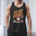 Just A Boy Who Loves Baseball Player Kids Men Tank Top Just A Boy Who Loves Baseball Player Kids Men Tank Top