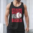 Kids Stealing Hearts Like I Steal Bases Cute Baseball Boys Men Tank Top Kids Stealing Hearts Like I Steal Bases Cute Baseball Boys Men Tank Top