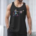 Leopard Baseball Player Ice Cream Drip For Boys Kids Men Tank Top Leopard Baseball Player Ice Cream Drip For Boys Kids Men Tank Top