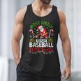 Most Likely To Play Baseball With Santa Christmas Pajamas Men Tank Top Most Likely To Play Baseball With Santa Christmas Pajamas Men Tank Top