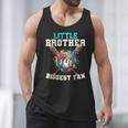 Little Brother Biggest Fan Baseball Cream Drip Crossed Bats Men Tank Top Little Brother Biggest Fan Baseball Cream Drip Crossed Bats Men Tank Top