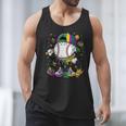 Mardi Gras Ice Cream Drip Baseball Carnival Party Mask Boys Men Tank Top Mardi Gras Ice Cream Drip Baseball Carnival Party Mask Boys Men Tank Top