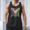 Mardi Gras Ice Cream Drip Baseball Sports For Men Women Kids Men Tank Top