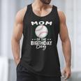 Mom Of The Birthday Boy Baseball Player Birthday Men Tank Top