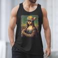 Mona Lisa Baseball Trending Aesthetic Streetwear Men Tank Top