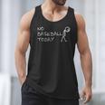 No Baseball Today Sad Stickman Sports Fan Men Tank Top No Baseball Today Sad Stickman Sports Fan Men Tank Top