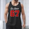 Number 67 Numbered Six Seven Baseball Jersey Style Team 67 Men Tank Top Number 67 Numbered Six Seven Baseball Jersey Style Team 67 Men Tank Top