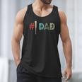 Number One Baseball Dad Father's Day Baseball Player Dad Men Tank Top Number One Baseball Dad Father's Day Baseball Player Dad Men Tank Top