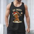 Oh Snap Gingerbreadman Baseball Christmas Men Boys Toddlers Men Tank Top Oh Snap Gingerbreadman Baseball Christmas Men Boys Toddlers Men Tank Top