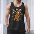 Oh Snap Gingerbreadman Christmas Baseball Men Tank Top Oh Snap Gingerbreadman Christmas Baseball Men Tank Top