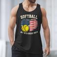 Patriotic US Flag Softball Dad Like A Baseball Dad Men Tank Top Patriotic US Flag Softball Dad Like A Baseball Dad Men Tank Top