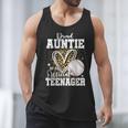 Proud Auntie Of An Official Teenager 13th Birthday Baseball Men Tank Top