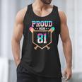 Proud Mom Baseball Player Number 81 Ice Cream Drip Men Tank Top Proud Mom Baseball Player Number 81 Ice Cream Drip Men Tank Top