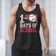 Retro 100 Days Of School Baseball Teacher Student 100 Days Men Tank Top Retro 100 Days Of School Baseball Teacher Student 100 Days Men Tank Top
