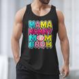 Retro Mama Mommy Mom Bruh Baseball Women Girls Men Tank Top
