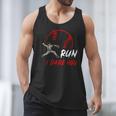 Run Steal I Dare You Humor Baseball Catcher Vintage Men Tank Top