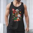 Santa Baseball Football Soccer Pajamas Ho Ho Christmas Xmas Men Tank Top Santa Baseball Football Soccer Pajamas Ho Ho Christmas Xmas Men Tank Top