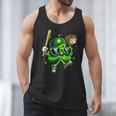 Shamrock Lucky Clover Baseball Patricks Day Family Matching Men Tank Top