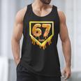 Six Seven 67 Meme Gen Alpha Slang Baseball 101 Men Tank Top